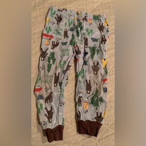 Carter’s- Size- 12 months-Stay Wild -Campfire boys pants- stains-knees,leg,back
